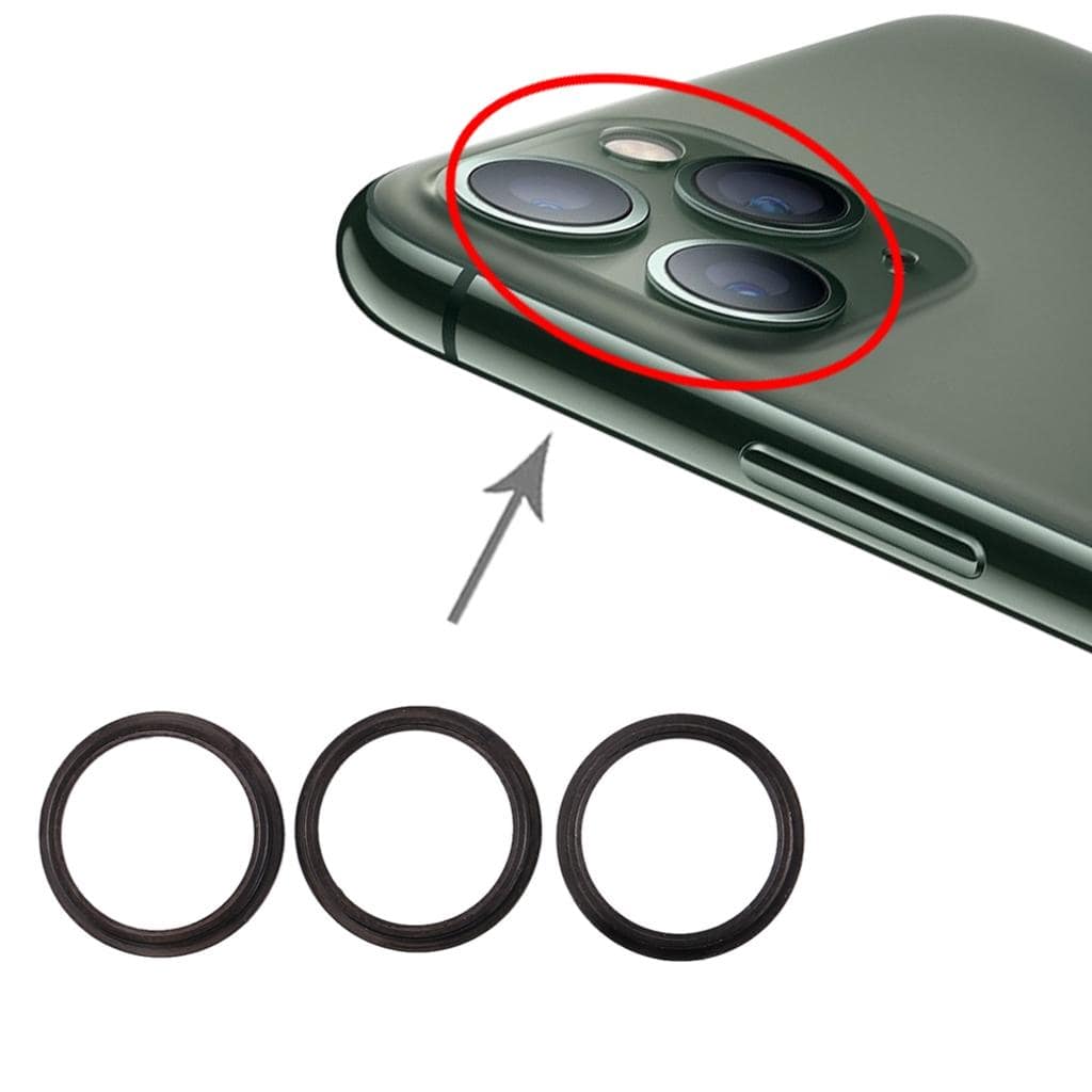 iPhone 11 Pro/11 Pro Max Kameraring - Grå