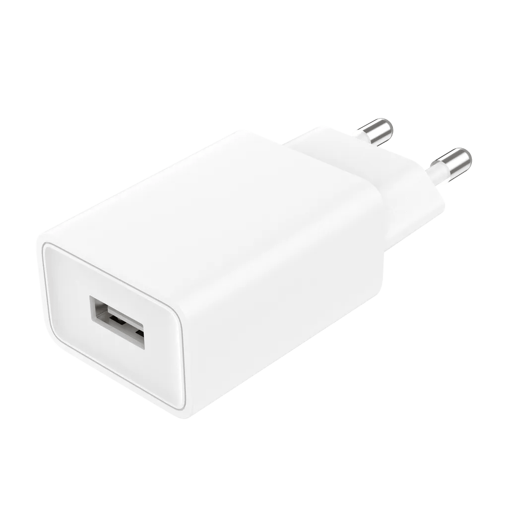 SiGN Väggladdare för iPhone, iPad, Android 1xUSB-A, 2.4A - Vit