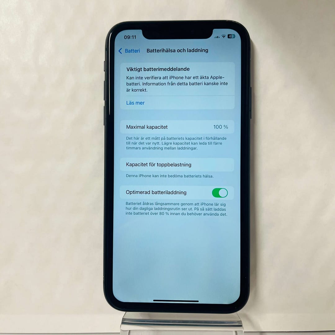 SÅLD - Begagnad iPhone 11 128 GB – 6 mån garanti - 5855 - Bild 4