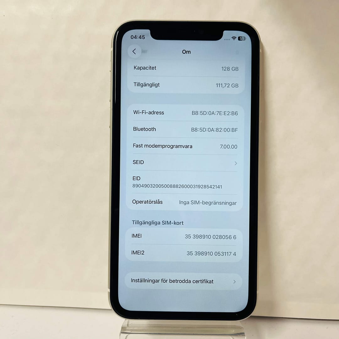 iPhone 11 128 GB – 6 mån garanti - 0566 - Bild 4