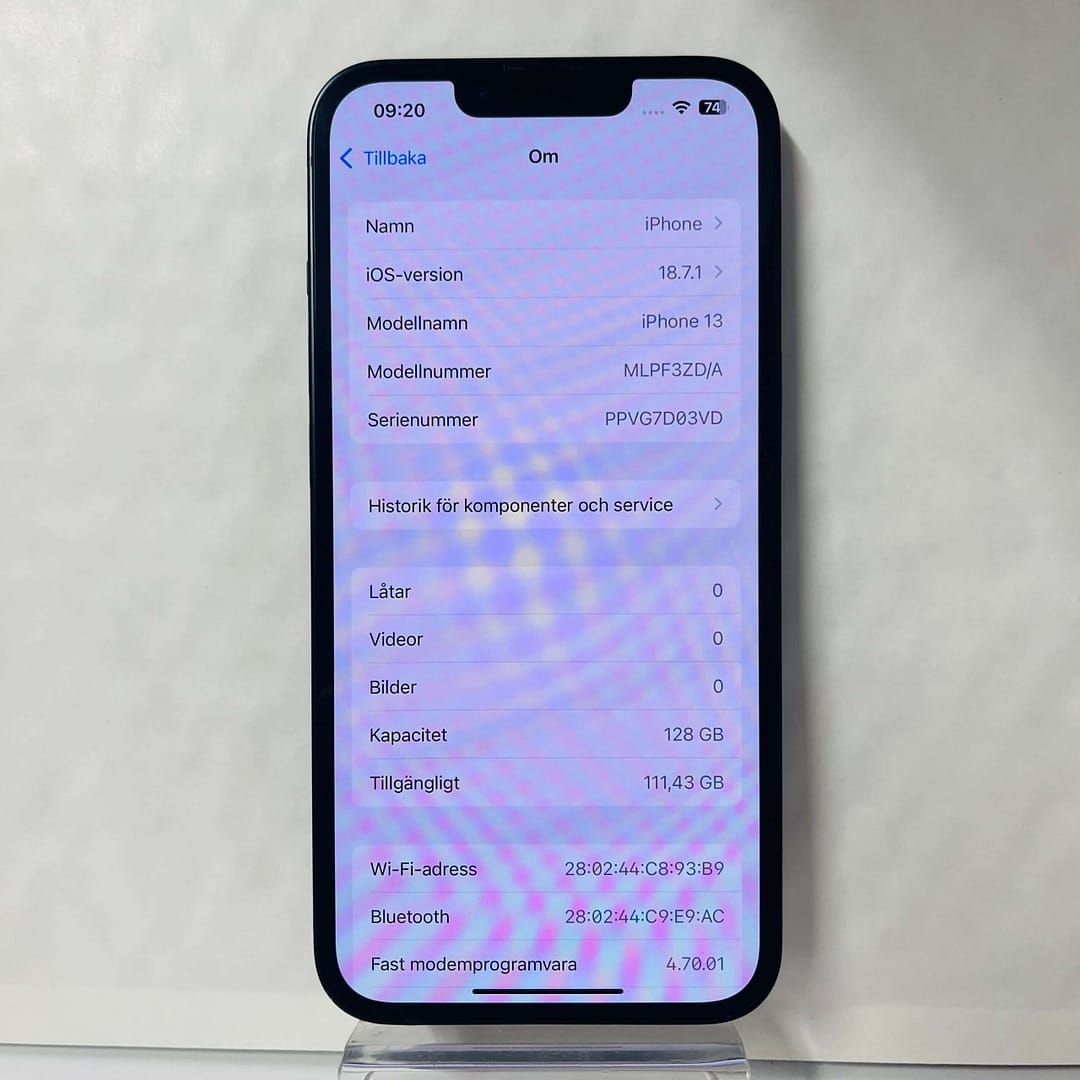 Såld - Begagnad iPhone 13 128 GB – 6 mån garanti - 0531 - Bild 4