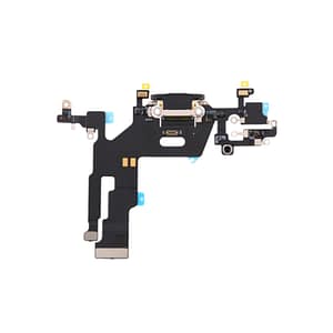 iPhone 11 Laddkontakt med Flex - Svart