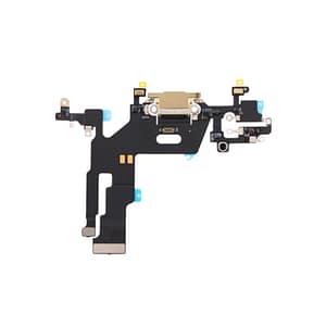 iPhone 11 Laddkontakt med Flex - Gul