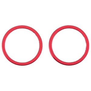 iPhone 12 Kameraring (2-pack) - Röd