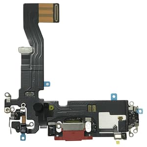 iPhone 12 Pro Laddkontakt med Flex - Röd