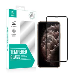 SiGN Skärmskydd i Härdat Glas för iPhone 11 Pro Max & XS Max Heltäckande