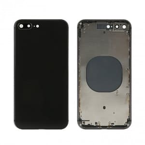 iPhone 8 Plus Baksida med Ram - Svart