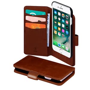 SiGN Plånboksfodral 2-in-1 för iPhone 6/6S/7/8 Plus - Brun