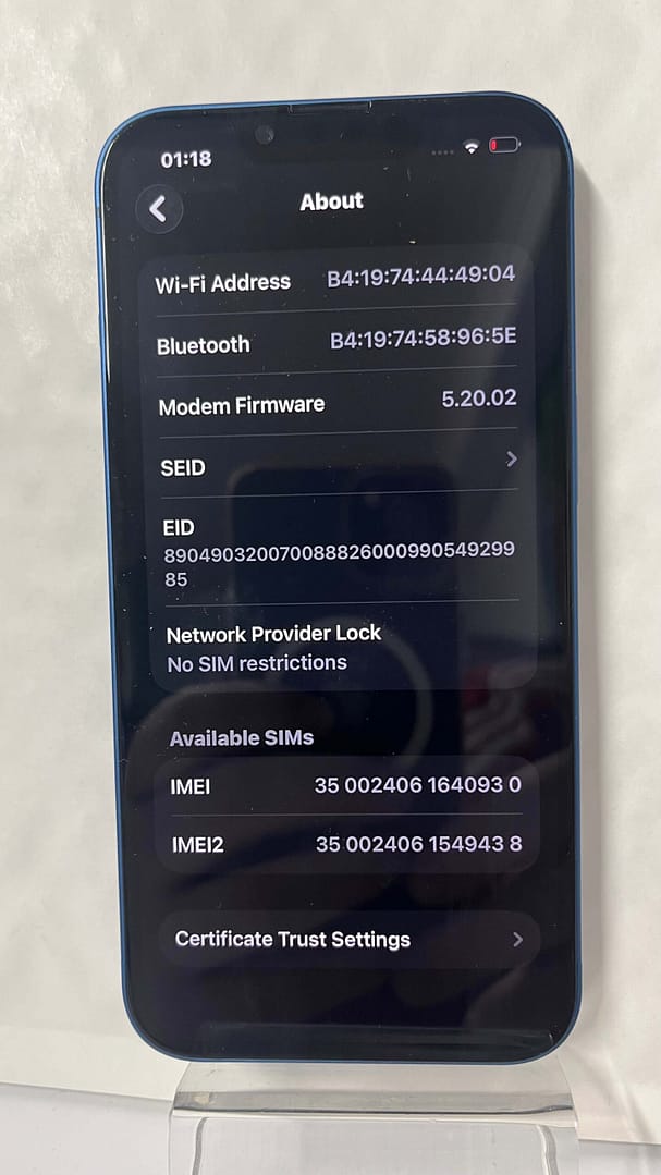 iPhone 13 128 GB – 3 mån garanti – 0930 - Bild 3