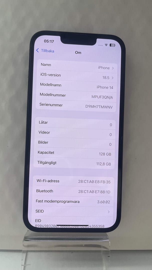 iPhone 14 128 GB – 3 mån garanti – 1308 - Bild 2