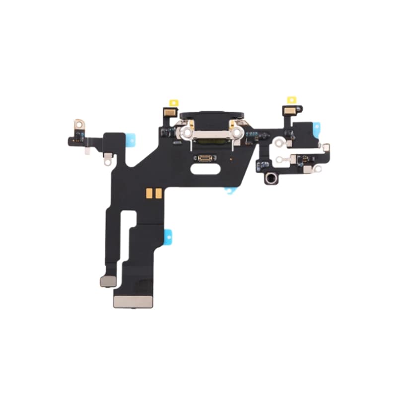 iPhone 11 Laddkontakt med Flex - Svart