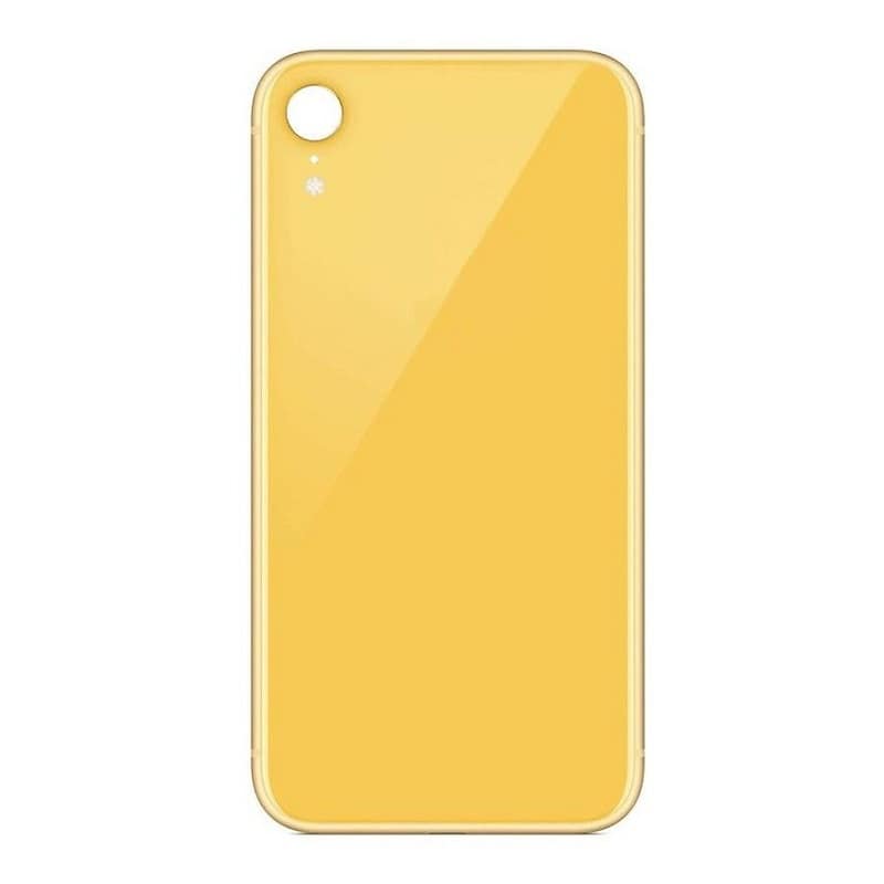 iPhone XR Baksida Glas - Gul